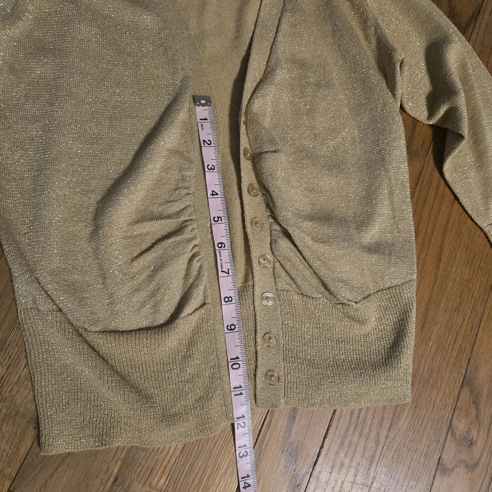 AB‎ Studio Metallic Knit Sweater